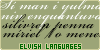  Elvish languages: 