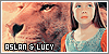  a lion's pride: Aslan and Lucy relationship fl